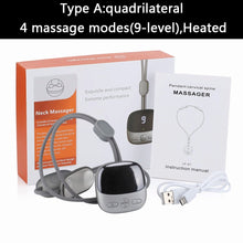 Load image into Gallery viewer, Smart Hanging Neck Massager Heating TENS EMS Pulse Necklace Microcurrent Cervical Shoulder Spine Kneading Low Frequency Relaxi
