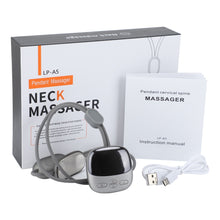 Load image into Gallery viewer, Smart TENS EMS Pulse Neck Massager Necklace Microcurrent Cervical Shoulder Spine Heating Kneading Low Frequency Magnetic Therapy
