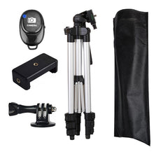 Load image into Gallery viewer, Smartphone Tripod Cellphone Tripod For Phone Tripod For Mobile Tripie For Cell Phone Portable Stand Holder Selfie Picture
