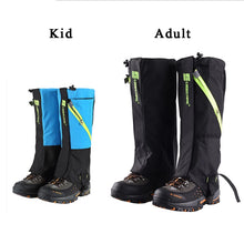 Load image into Gallery viewer, Snow Gaiters Hiking Mountain Winter Walking Leggings Gaiter For Kid Men Women Leg Warmers Dirt Rainproof Waterproof Shoes Covers

