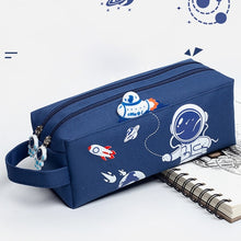 Load image into Gallery viewer, Pencil Case Candy Color Large Capacity Double Zipper Fabric Pen Box
