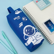 Load image into Gallery viewer, Pencil Case Candy Color Large Capacity Double Zipper Fabric Pen Box
