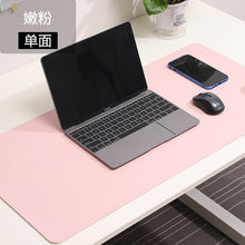 Load image into Gallery viewer, Candy Colors Portable Large Mouse Pad Gamer Waterproof Non-slip PU Leather Suede Desk Mat Computer Mousepad Keyboard Table Mats
