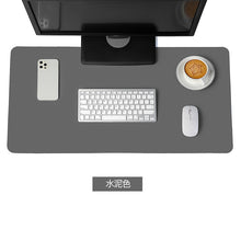 Load image into Gallery viewer, Candy Colors Portable Large Mouse Pad Gamer Waterproof Non-slip PU Leather Suede Desk Mat Computer Mousepad Keyboard Table Mats
