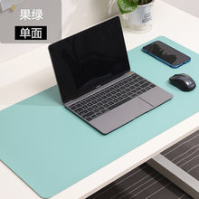 Load image into Gallery viewer, Candy Colors Portable Large Mouse Pad Gamer Waterproof Non-slip PU Leather Suede Desk Mat Computer Mousepad Keyboard Table Mats
