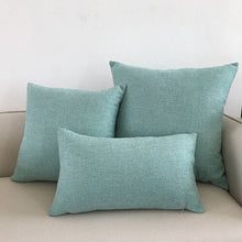 Load image into Gallery viewer, Solid Sofa Cushion Cover 30x50/40x40/45x45/40x60/50x50/55x55/60x60cm Decorative Throw Pillow Case For Car Seat Chair
