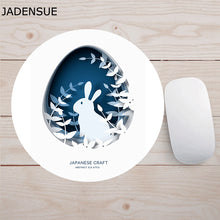 Load image into Gallery viewer, 20*20cm Soft Laptop Mouse Mat Cartoon Anime Planets Cute Mouse Mat Kawaii Desk Mats Anti-slip Circular Games Office Supplies Deskpad
