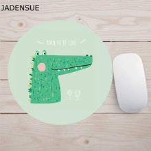 Load image into Gallery viewer, 20*20cm Soft Laptop Mouse Mat Cartoon Anime Planets Cute Mouse Mat Kawaii Desk Mats Anti-slip Circular Games Office Supplies Deskpad
