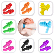 Load image into Gallery viewer, Soft Silicone Swimming Nose Clips + 2 Ear Plugs Earplugs Gear with a case box Set Pool Accessories Water Sports
