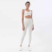 Load image into Gallery viewer, Yoga Set Sports Suit Women Lounge Wear Crop Tops And Leggings
