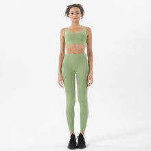 Load image into Gallery viewer, Yoga Set Sports Suit Women Lounge Wear Crop Tops And Leggings
