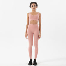 Load image into Gallery viewer, Yoga Set Sports Suit Women Lounge Wear Crop Tops And Leggings
