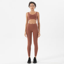 Load image into Gallery viewer, Yoga Set Sports Suit Women Lounge Wear Crop Tops And Leggings
