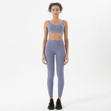 Load image into Gallery viewer, Yoga Set Sports Suit Women Lounge Wear Crop Tops And Leggings
