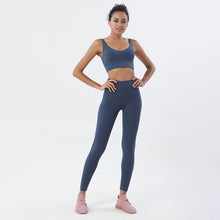 Load image into Gallery viewer, Yoga Set Sports Suit Women Lounge Wear Crop Tops And Leggings
