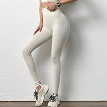 Load image into Gallery viewer, Yoga Set Sports Suit Women Lounge Wear Crop Tops And Leggings
