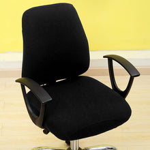 Load image into Gallery viewer, Solid Office Computer Chair Cover Spandex Split Seat Cover Universal Office Anti-dust  Armchair Cover
