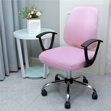 Load image into Gallery viewer, Solid Office Computer Chair Cover Spandex Split Seat Cover Universal Office Anti-dust  Armchair Cover
