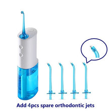 Load image into Gallery viewer, Portable Oral Irrigator USB Rechargeable Dental Water Flosser Stable Water Flow  Waterproof Bathroom Teeth Cleaner
