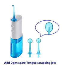 Load image into Gallery viewer, Portable Oral Irrigator USB Rechargeable Dental Water Flosser Stable Water Flow  Waterproof Bathroom Teeth Cleaner
