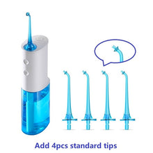 Load image into Gallery viewer, Portable Oral Irrigator USB Rechargeable Dental Water Flosser Stable Water Flow  Waterproof Bathroom Teeth Cleaner

