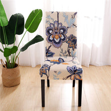 Load image into Gallery viewer, Spandex Chair Cover Stretch Home Dining Elastic Floral Print Chair Covers Multifunctional Spandex Elastic Cloth Universal Size
