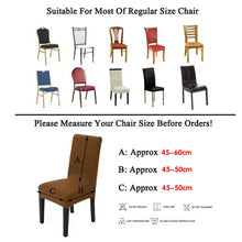 Load image into Gallery viewer, Spandex Chair Cover Stretch Home Dining Elastic Floral Print Chair Covers Multifunctional Spandex Elastic Cloth Universal Size
