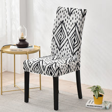 Load image into Gallery viewer, Spandex Stretch Dining Chair Cover Big Elastic Seat Covers Office Chair Slipcovers Restaurant Wedding Banquet Hotel 1/2/4/6PCS
