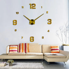 Load image into Gallery viewer, Wall Clock special acrylic mirror   europe quartz watch still life clocks living room clocks home decoration   stickers
