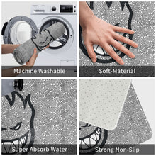 Load image into Gallery viewer, Spitfire Pattern Skate Doormat Rug carpet Mat Footpad Bath mat Non-slip toilet Balcony Parlor Water oil proof

