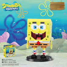 Load image into Gallery viewer, SpongeBob SquarePants Micro particles Block City  Patrick Star Squidward  Charm Kids Toys Birthday Gifts
