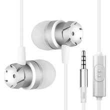 Load image into Gallery viewer, Wired Super Bass Earbud 3.5mm Earphone Built-in Microphone Hand Free Noise Reduction Gaming Universal Headset

