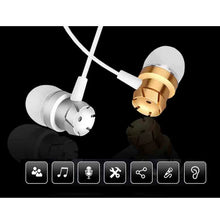 Load image into Gallery viewer, Wired Super Bass Earbud 3.5mm Earphone Built-in Microphone Hand Free Noise Reduction Gaming Universal Headset
