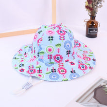 Load image into Gallery viewer, Spring Autumn Thin Cartoon Dinosaur Print Baby Bucket Hat Cotton Fisherman Hats Kids Summer Toddler Boys Girls Panama Sun Cap
