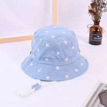 Load image into Gallery viewer, Spring Autumn Thin Cartoon Dinosaur Print Baby Bucket Hat Cotton Fisherman Hats Kids Summer Toddler Boys Girls Panama Sun Cap
