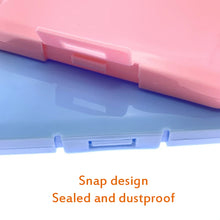 Load image into Gallery viewer, Square Portable Mask Storage Colorful Disposable Mask Storage Box Household Moisture-Proof Dustproof Mask Holder Box Save Bag
