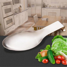 Load image into Gallery viewer, Stainless Steel Pan Pot Cover Lid Rack Stand Spoon Holder Stove Organizer Home Storage Soup Spoon Rests Kitchen Tools
