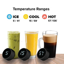 Load image into Gallery viewer, Stainless Steel Smart Water Bottle, Leak Proof, Double Walled, Keep Drink Hot &amp; Cold, LCD Temperature Display
