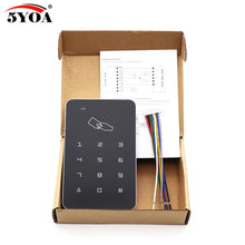 Load image into Gallery viewer, Door lock Standalone Access Controller with 10pcs EM keychains RFID Access Control Keypad digital panel Card Reader For  System
