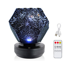 Load image into Gallery viewer, Star Projector Galaxy Lamp Starry Sky Night Light Led Table Lamp Space lighting Room Planetary Nightlight Planetar Gift For Kids
