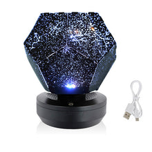 Load image into Gallery viewer, Star Projector Galaxy Lamp Starry Sky Night Light Led Table Lamp Space lighting Room Planetary Nightlight Planetar Gift For Kids
