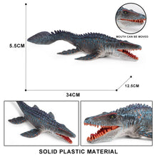 Load image into Gallery viewer, Static Solid Dinosaur Realistic Figures Lifelike Mosasaurus Dinosaur Model Perfect Toys Decoration For Party Favor Kid Toy Gift
