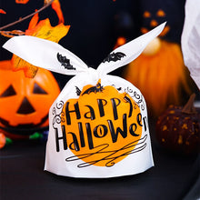 Load image into Gallery viewer, StoBag 50pcs Halloween Candy Packaging Bag Party Trick Or Treat Handbag For Children Gift Cookies Handmade Favour Biscuits Snack
