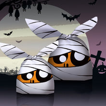 Load image into Gallery viewer, StoBag 50pcs Halloween Candy Packaging Bag Party Trick Or Treat Handbag For Children Gift Cookies Handmade Favour Biscuits Snack
