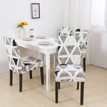 Load image into Gallery viewer, Chair Covers Spandex Elastic Removable Chair Cover Stretch Anti-dirty Wedding Seat Covers Dining housse de chaise 1/2/4/6PCS
