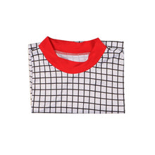 Load image into Gallery viewer, Stranger Things Season 4 Cosplay Costumes Max Mayfield Mike Eleven Lucas Hell Fire Club Uniform Blue Sweater Jeans Plaid Shirt
