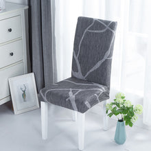 Load image into Gallery viewer, Stretch Spandex Chair Cover Universal Elastic Printing Slipcover for Dining Room Seat Chair Covers Banquet Kitchen Wedding Case
