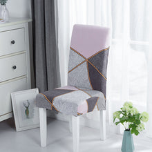 Load image into Gallery viewer, Stretch Spandex Chair Cover Universal Elastic Printing Slipcover for Dining Room Seat Chair Covers Banquet Kitchen Wedding Case
