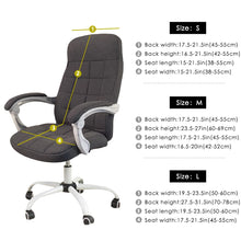 Load image into Gallery viewer, Stretch Waterproof Gaming Seat Covers for Computer Chairs Slipcover Office Armrest Chair Stool Cover Elastic Pink Xl  Protector

