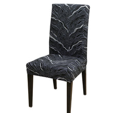 Load image into Gallery viewer, String printed stretch chair cover for dining room office banquet chair protector elastic material armchair cover

